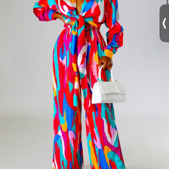 Pants - Satin Set